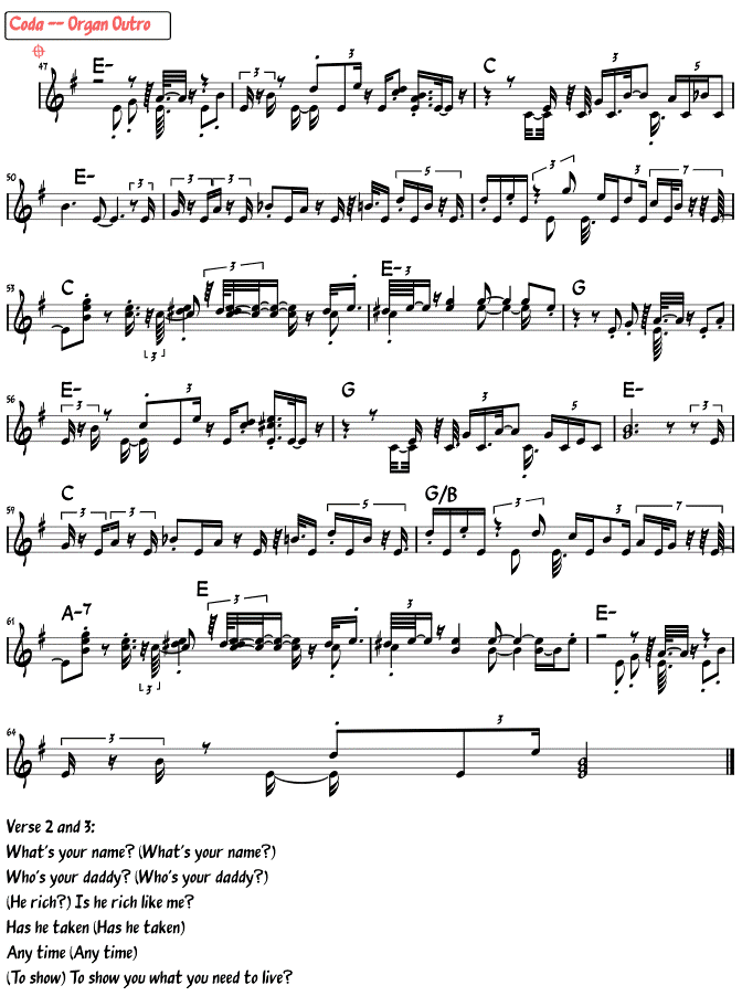 Sheet Music